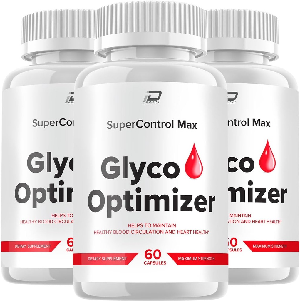 Super Control Max Glycogen Support Capsules Supplement - Supercontrolmax Optimizer Geavanceerde Formule, Super Control Max, SuperControl Max Booster Reviews, Glycogen Supplement (3 Pack - 180 Capsules)