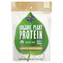 Tuin van het leven Biologische plantaardige proteïne Glad Ongearomatiseerd poeder, 10 porties - Veganistisch, Grain Free & Gluten Free Plant Based Protein Shake, 1B CFU Probiotica & Enzymen, Geen Suiker of Stevia, 15g Proteïne