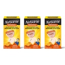 Vitamine C aéroportée 1000mg (par portion) - Comprimés à croquer d'agrumes (64ct/Box), Supplément de soutien immunitaire sans gluten, vitamines A C E, ZINC, Sélénium, Echinacea, Ginger, Antioxydants (3-Pack)