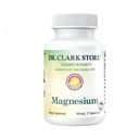 Dr. Clark Store Magnesium – 300mg, 21 Vegetarian Tapioca Capsules, Supports Bone Health, Regulates Heartbeat & Promotes Healthy Muscle Tone