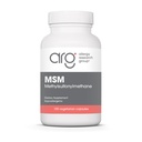 Allergy Research Group MSM Supplement - MSM Capsules en poudre pour la croissance des cheveux, méthylsulfonylméthane pour les cheveux, la peau et les ongles sains, 500 mg par portion - 150 capsules végétariennes