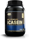Optimale Voeding Goud Standaard 100% Caseïne Proteïne Poeder, Chocolade Supreme, 2 Pond