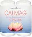 CalMag Hoge Absorptie 2:1 Calcium en Magnesium Citrate Powder Supplement; Ondersteunt Stress Relief, Slaap & Bone Strength, Citroen Raspberry Flavor, 16.5 oz. (Pack van 2)
