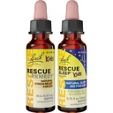 Kids Day & Night Bundle, Bach RESCUE Remedy Kids Dropper [en] RESCUE Slaap Kids Dropper- 2-Pk, Stress Relief & Slaapondersteuning met Natural Flower Esssences, Homeopathische, Niet-Alcohol Formule, 10ml Ea