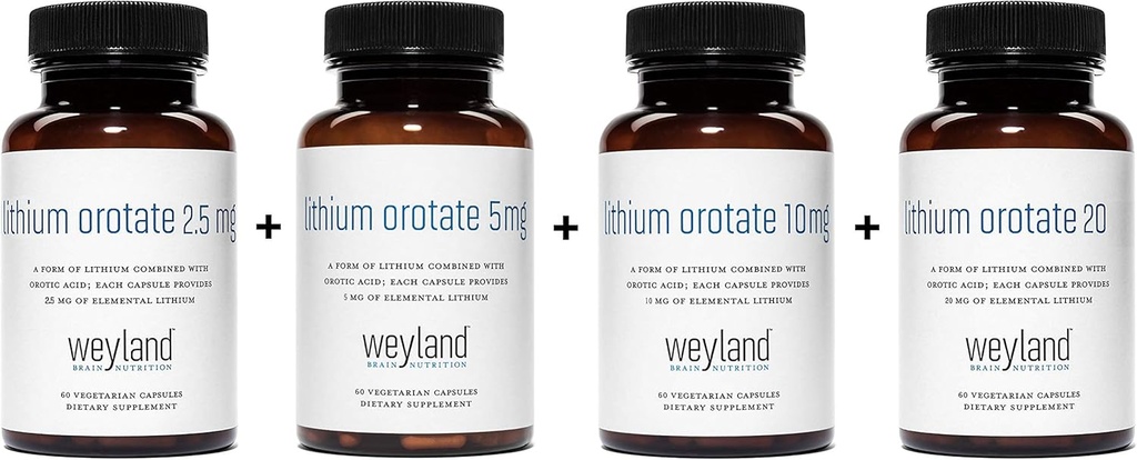 Lithium Orotaat 2,5mg + 5mg + 10mg + 20mg