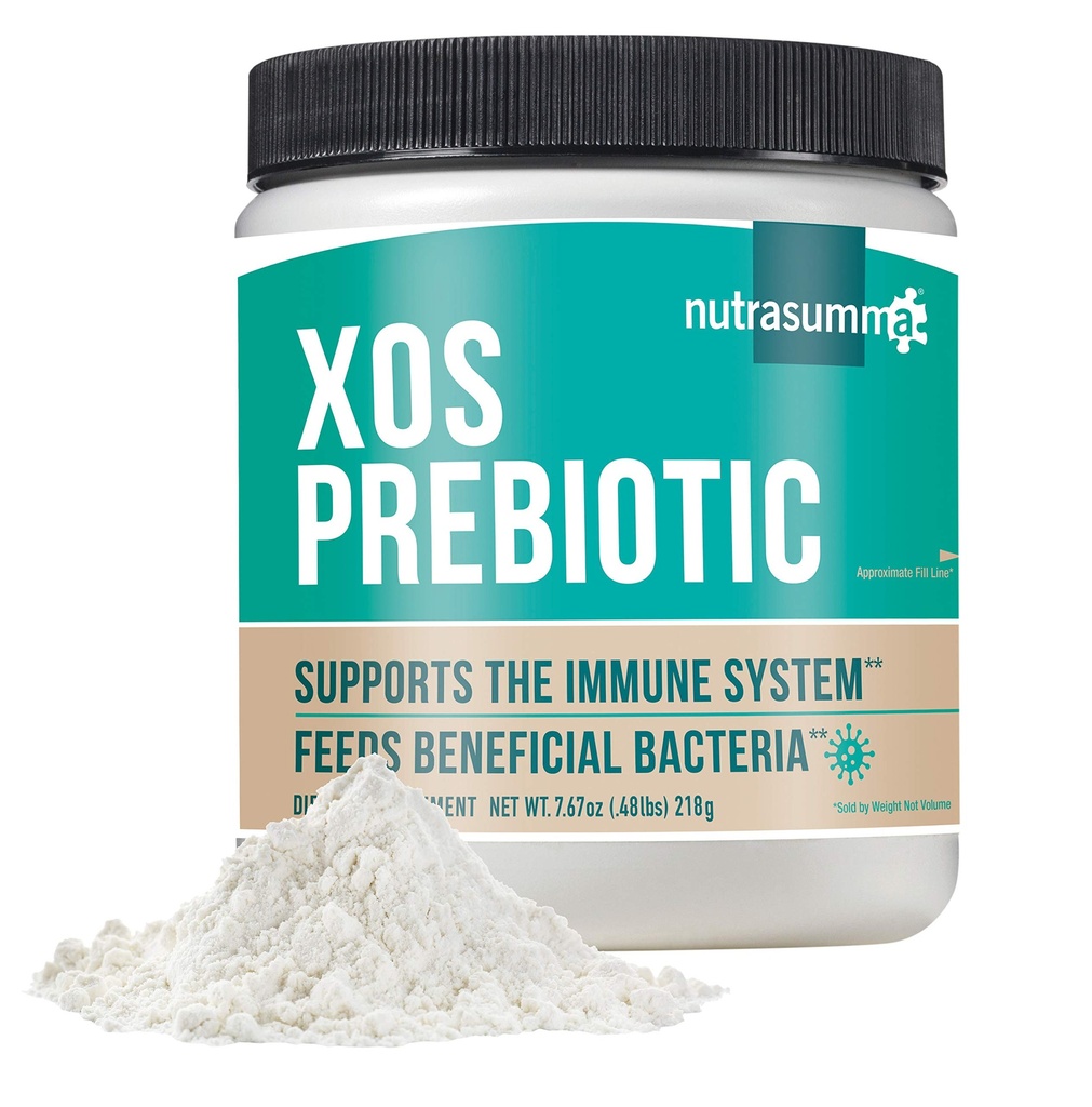 Nutrasumma XOS Supplément diététique prébiotique, 7,67 oz (218 g)