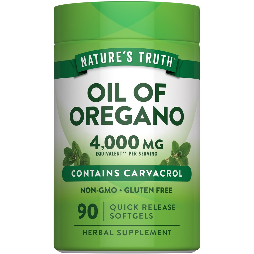 De waarheid van de natuur Oregano olie Softgels 
