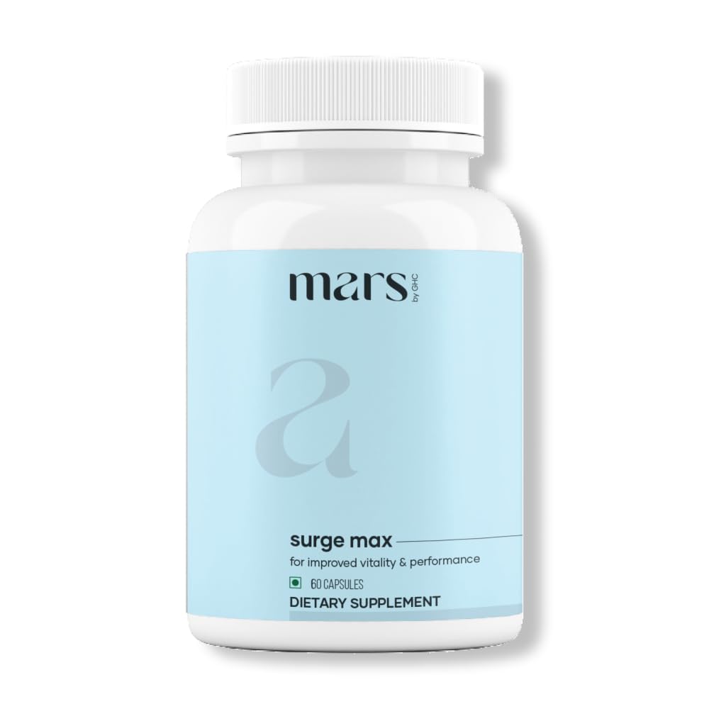 Mars Surgemax Natural Capsules met Shilajit & Safed Musli 