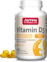 Jarrow Formules Vitamine D3 25 mcg, Dieetsupplement, Bone en Joint, Ondersteuning voor Immune Health en Calcium Metabolisme, 100 Softgels, 100 Day Supply