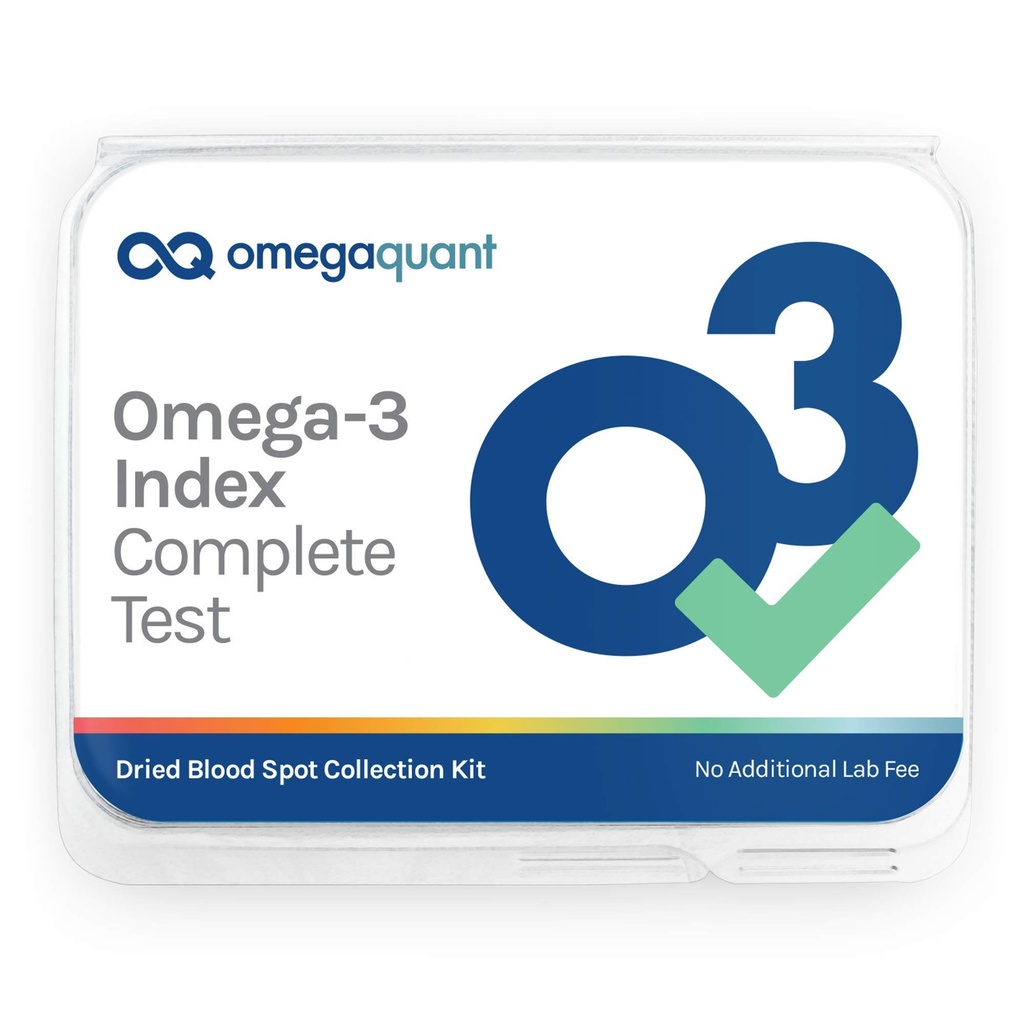 Omega Quant Omega-3 Index Compleet - Compleet vetzuurprofiel Bloedtestkit 