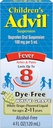 Kinderen Advil Pijn Reliver en koorts Reducer, Dye Free Kinderen Ibuprofen voor pijnbestrijding, Liquid Ibuprofen voor kinderen, Witte Grape - 4 Fl Oz