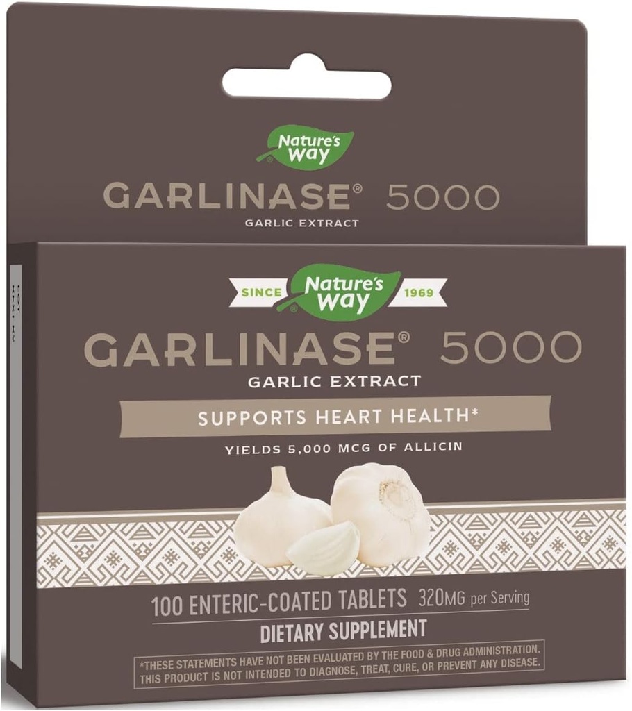Nature's Way Garlinase Fresh, 100 tabletten