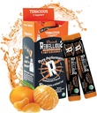 Mélange de boisson biologique de Tangerine tenace rebelle – Zero Calorie Mélange de boisson énergétique de l'extrait de thé vert et de fruits Monk