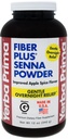 Yerba Prima Fiber Plus Senna Powder, 12 oz (pakket van 1) - Apple Spice Flavor, Zachte Overnight Relief, Verenigde Staten Made, Non-GMO, Stevia Sweetened, korte termijn gebruik om regelmatigheid te herstellen