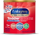 Enfagrow PREMIUM Peuter Voedingsdrank, Gemaakt met echte melk, Hersenbouwende Omega-3 DHA, Nutriënten en Prebiotica voor Groei & Immune Support, Non-GMO, Peuter Melkpoeder, 24 Oz Can