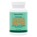 Natures Plus Papaya Enzyme - 6 mg Papain - All Natural Digestive Aid Supplement, Bevat Amylase & Protease - 360 Kauwtabletten (360 Servings)