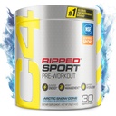C4 Ripped Sport Pre Workout Powder Arctic Snow Cone - NSF Gecertificeerd voor Sport + Sugar Gratis Preworkout Energie Supplement voor mannen en vrouwen - 135mg Cafeïne + gewichtsverlies - 30 Servers
