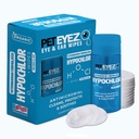 PetEyez Dierenarts Formulated Tear Stain Remover Solution for Dogs & Cats - Hypoallergene Deodorizing Cleaner to Remove Dirt, Discharge and Crust from Ears, Eyes, Paws & Butt - 100 Wipes