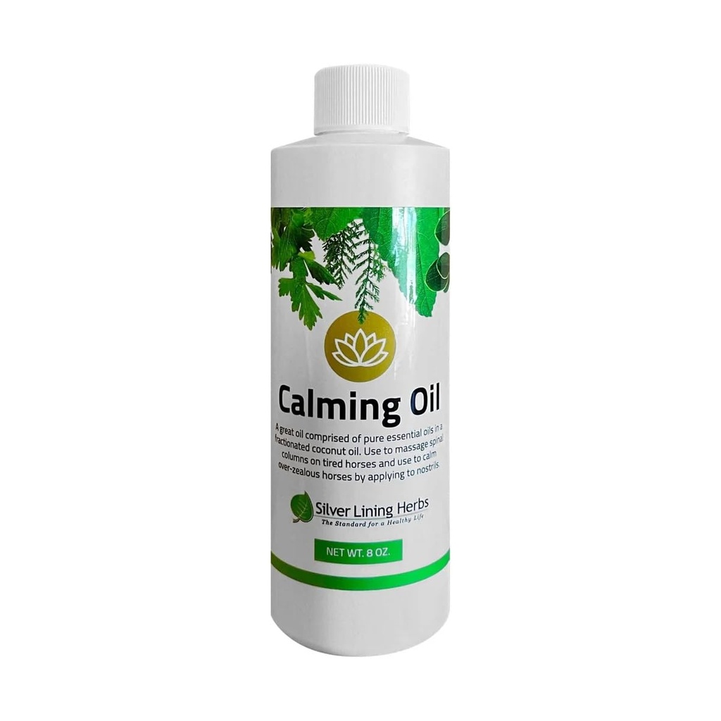 Silver Lining Herbs Kalmerende Olie voor Paarden 