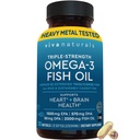 Viva Naturals Omega-3 Visolie, Triple Strength, 2500 mg, 30 Softgels 