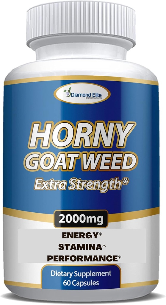 Extra sterke geile geit onkruid extract - energie, prestaties, & uithoudingsvermogen Booster- met Maca, L-Arginine, Tongkat Ali voor mannen en vrouwen - 60 capsules