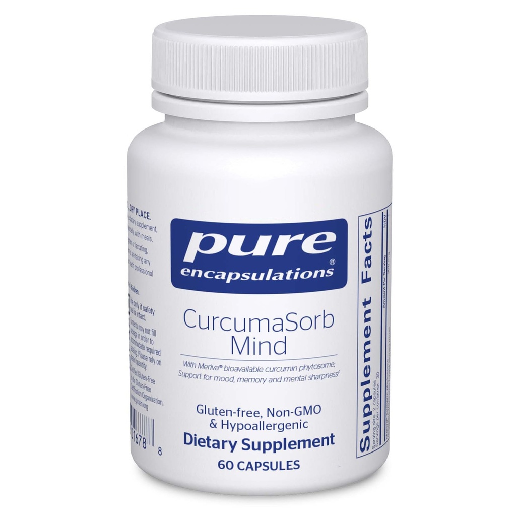 Pure Encapsulations CurcumaSorb Mind 