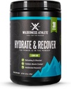 Athlète de la nature - Hydrate et Récupérer Récupérer la poudre d'hydratation liquide Mélange de boissons électrolytes - Récupérer plus rapidement avec des Bcaas - Poudre d'hydrate avec 1000mg de vitamine C - 30 Tub de service (Lémon Lime)