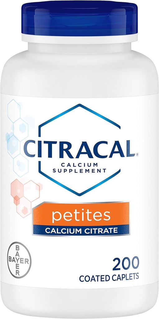 Citracal Petites with Vitamin D3 Tablets 200 Telling - Verpakking van 3