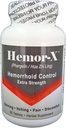 Hemor-X - Un traitement hémorroïde naturel, supplément de force supplémentaire pour démangeaisons, gonflement, soulagement du malaise brûlant. 90 comprimés. pour les hommes et les femmes.