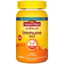 Nature Made Wellblends ImmuneMAX Gummies, Vitamine C 1000mg + Zink, Selenium, & Vitamine D3 5000 IE, Immune Support Supplement, 42 Gummies