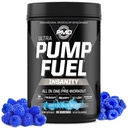 PMD Sportpomp brandstof Ultra waanzin - Premium pre-workout poeder en spierpomp, grotere focus, duurzaamheid en herstel, Premium Creatine, Arginine & Beta Alanine - Arctic Blue Blast (30 porties)