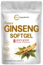 Micro Ingrediënten Red Panax Ginseng Supplement 6.000mg Per Serving, 300 Softgels 