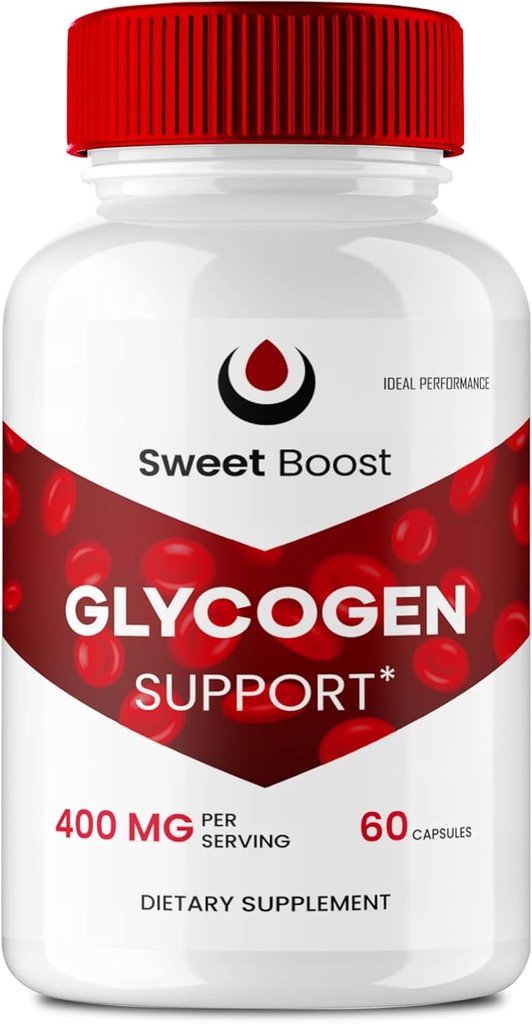 Sweet Boost Capsules, SweetBoost Glycogen Ondersteuning Pillen, Sweet Boost Dieet Supplement, Maximale sterkte SweetBoost Glyco Ondersteuning Geavanceerde Formule, SweetBoost Pillen, Sweet Boost Reviews (60 Capsules)