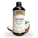 Begraven Treasure MCT Coconut Oil, 16,54 Fl Oz (verpakking van 1)