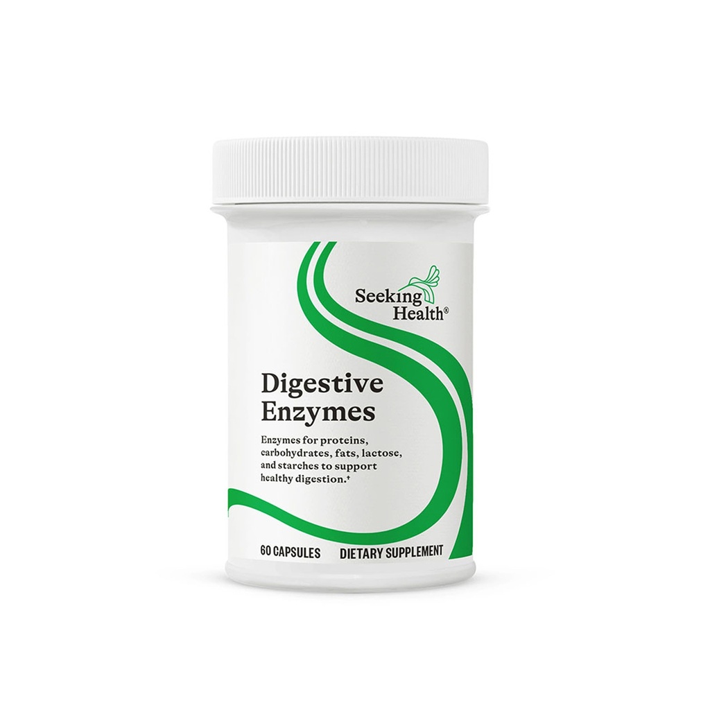 Op zoek naar Health Digestieve enzymen- Enzymen voor eiwit, koolhydraten, vetten, Lactose, en zetmeel ter ondersteuning van gezonde spijsvertering- 60 capsules