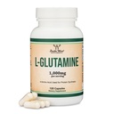 L Glutamine Capsules - (1000 mg porties, 120 capsules) Non-GMO, Glutenvrij, Keto Safe, Vegan Friendly, Third Party Tested (for Endurance and Gut Health) by Double Wood