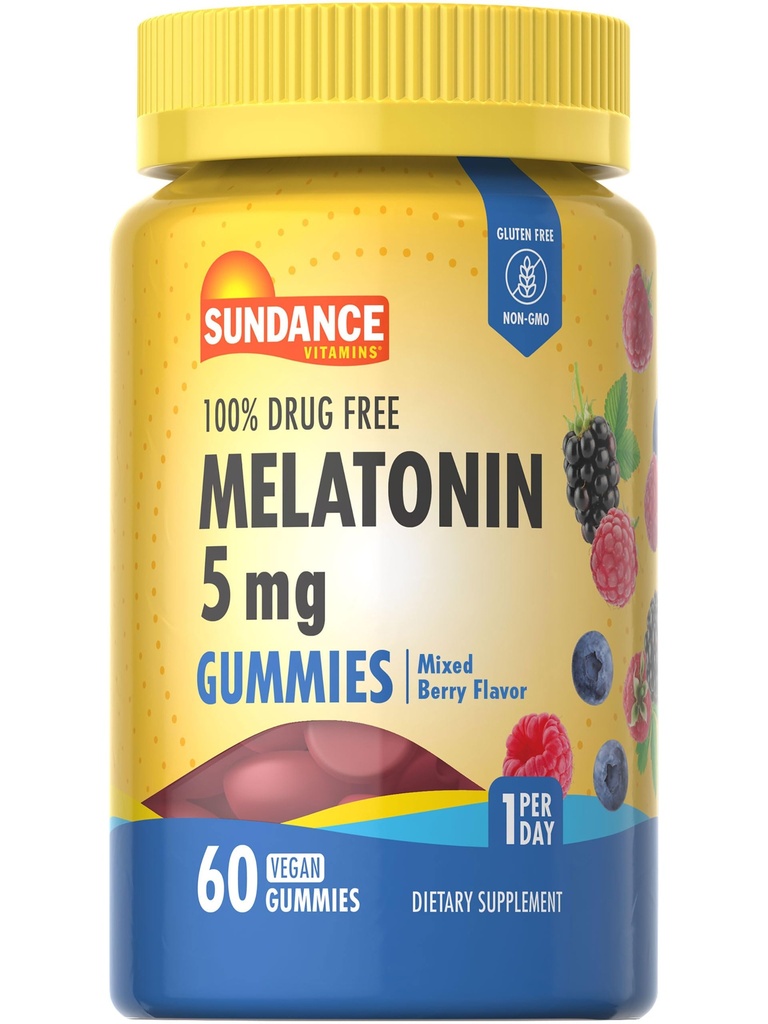 Sundance Melatonine Gummies 5mg 