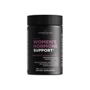 Supplément de soutien aux hormones Livingood Daily Women, équilibre estrogénique avec Fenugreek, Black Cohosh, Chasteberry, DIM, PMS et soutien à la ménopause naturels, sans OGM, sans gluten, capsules végétariennes, 120 Ct