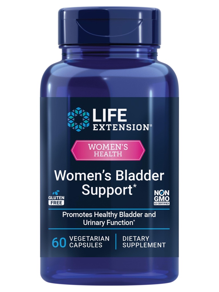 Life Extension Women's Bladder Ondersteuning voor Bladder Gezondheid en Normale Urinaire Frequentie 