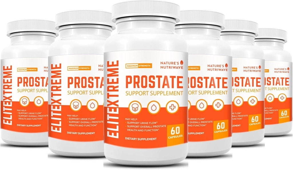 EliteXtreme Health Supplement - Natuurlijke formule met Saw Palmetto, Plant Sterols, Zink, en Vitaminen 