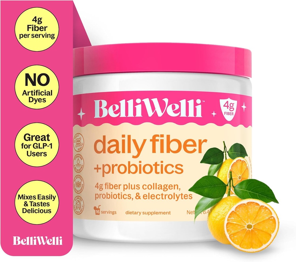 BelliWelliFiber Supplement voor vrouwen en mannen 