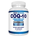 Arazo Nutrition CoQ10 Ubichinon Coenzyme Q10-200mg Maximale sterkte Voedingssupplement - Hoge Absorptie Capsules zonder soja