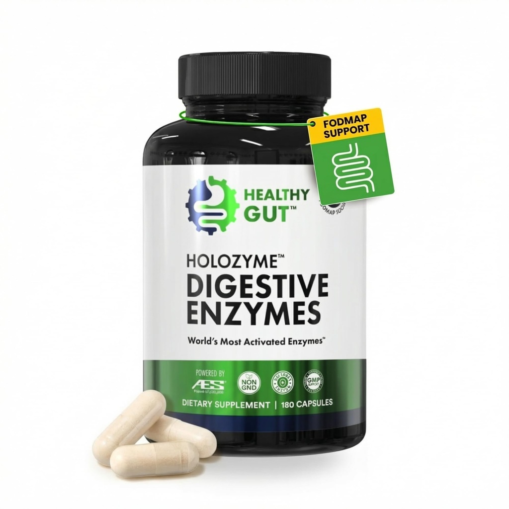 Gezonde Gut HoloZyme Max Strength Decompensative Enzymes 