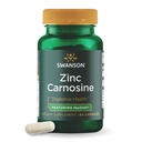 Swanson Ultra Zink Carnosine (PepZinGI) - 60 capsules - Natural Supplement for Gastric Health, Digestive Support, and Mtomach Microbial Balance