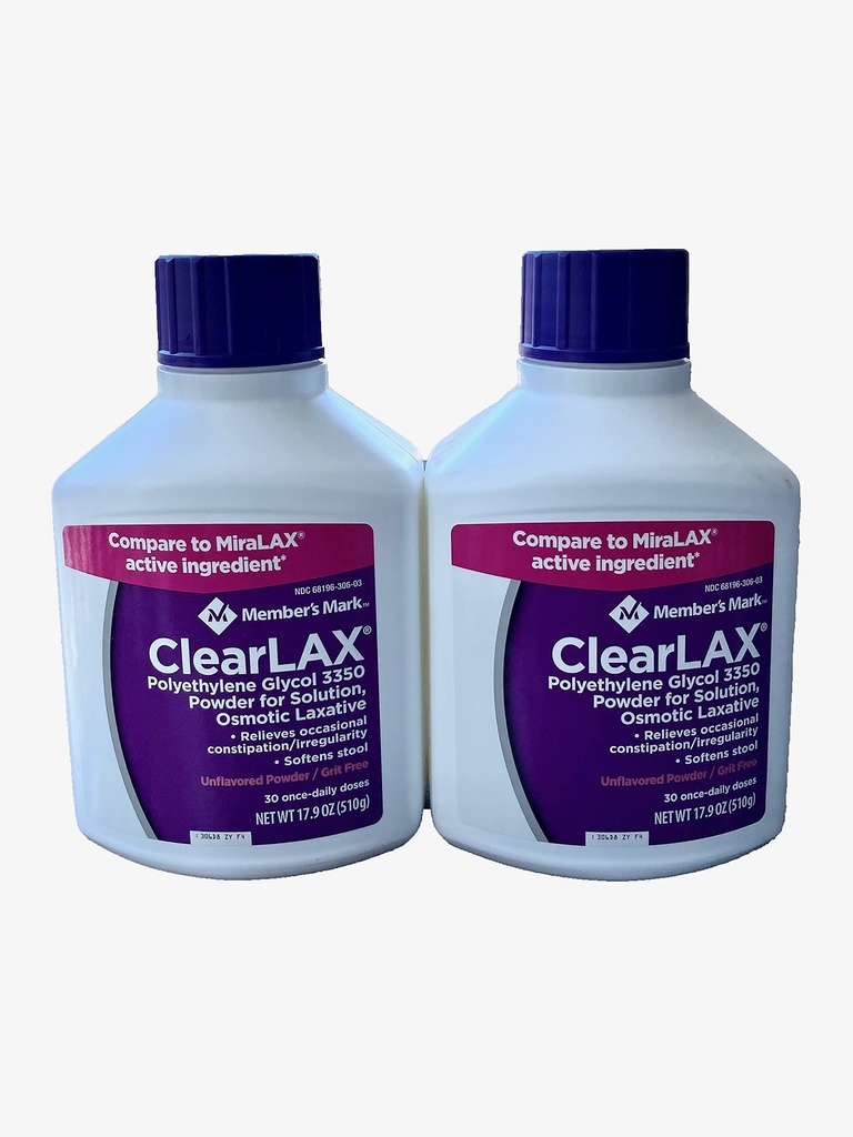 Mark Clearlax 2 Pack van leden 17,9-Ounces elk
