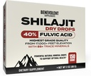 Premium Shilajit Dry Drops - (150 Count, 250mg Each) Maximale Potency Pure Shilajit voor mannen met 40% Fulvinezuur & 85+ Trace Minerals for Energy, Metabolisme & Immune Health - Non-GMO & Made in USA