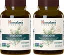 Himalaya Organische Shatavari voor PMS, Menstrueel Krampreliëf, Menopauze Support, en Vrouwen Gezondheid, 1.300 mg, 60 Caplets, 2 maand levering, 2 Pack