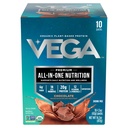 Vega Organic All-in-One Vegan Protein Powder, Chocolate - Superfood Ingrediënten, Vitaminen voor Immunity Support, Keto Friendly, Pea Protein for Women & Men, 14,7 oz (Verpakking mei Vary)