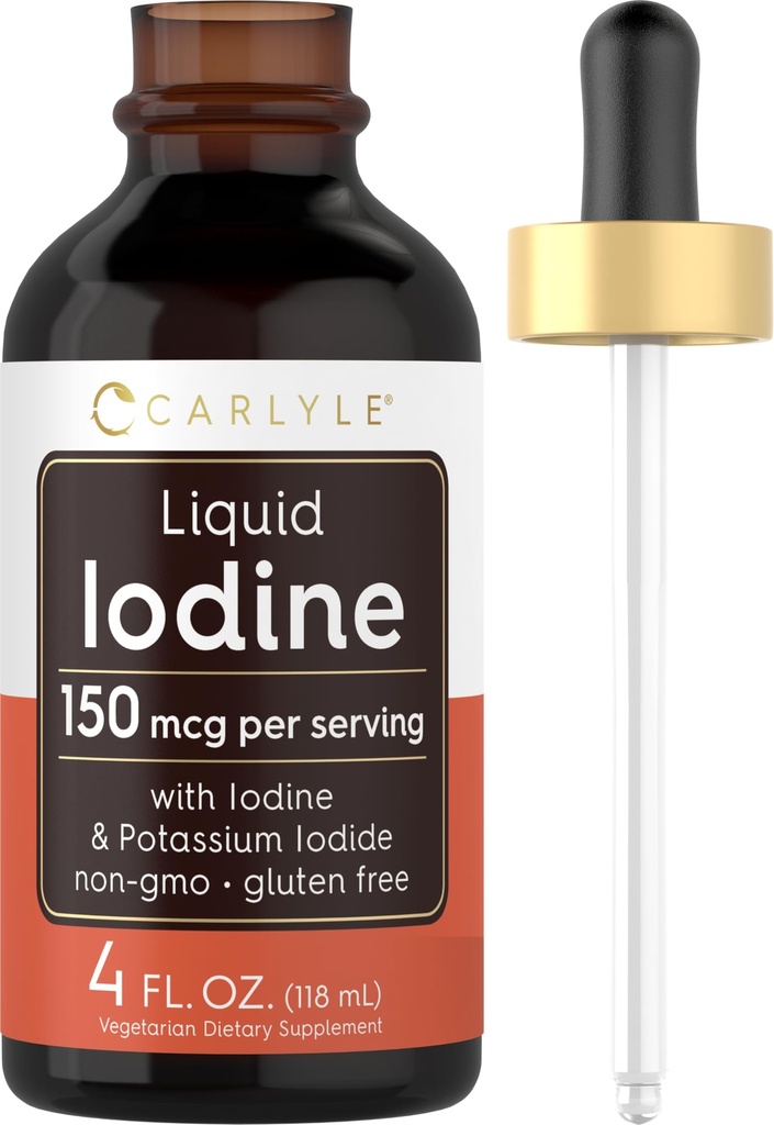 Carlyle Liquid Iodine Drops 4 fl oz 