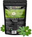 Go Nutra Goldenseal Root Extract Pure Goldenseal Powder Potent 10:1 Goldenseal Extract 4oz. Kruidensupplement Goudzegelwortel